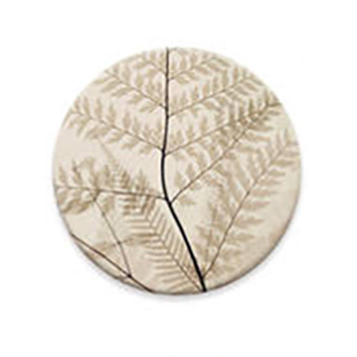 森活sovo叶脉蕨杯垫-圆002 商品图0