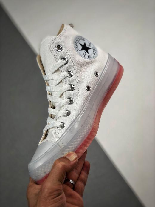 男女鞋 chuck taylor all star glow果冻透明底帆布鞋 匡威1970s 高帮