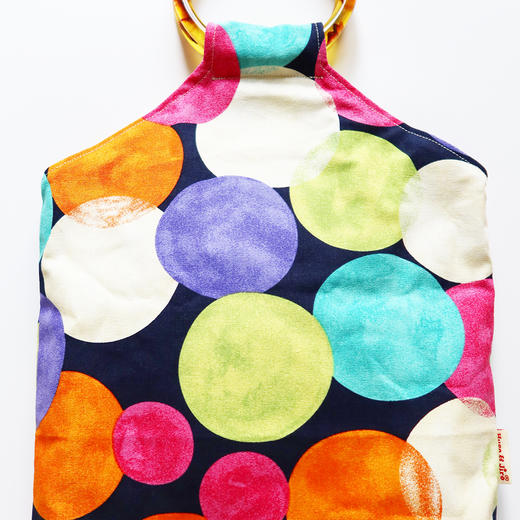 HUJI祤集Amber手提包插画艺术波点 商品图3