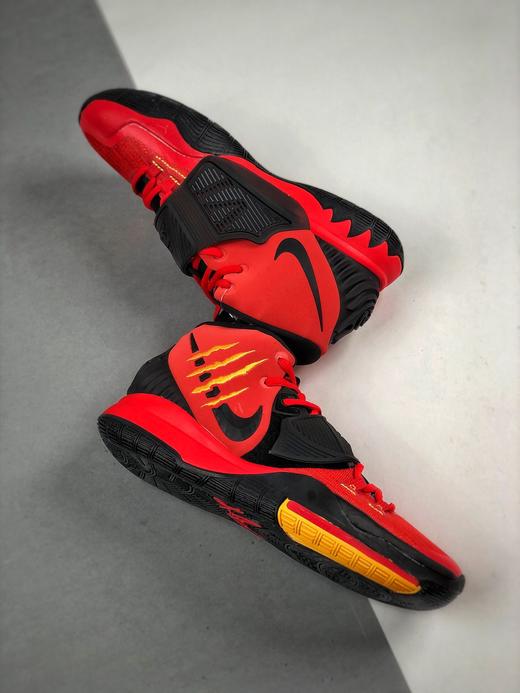 男鞋nike kyrie 6 cny ep欧文6代 李小龙 黑红配色球鞋 欧文6