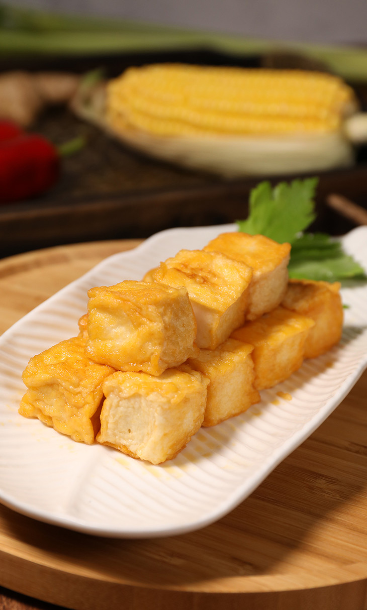 2袋素鱼豆腐超值健康非转基因大豆蛋白冷冻素食200克