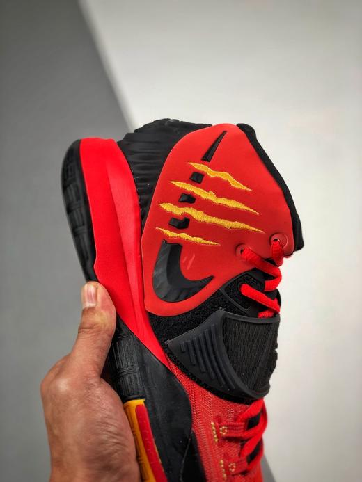 男鞋nike kyrie 6 cny ep欧文6代 李小龙 黑红配色球鞋 欧文6