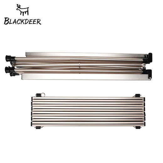 黑鹿户外便携式折叠桌子露营蛋卷桌家用自驾游铝合金烧烤野餐桌 商品图3