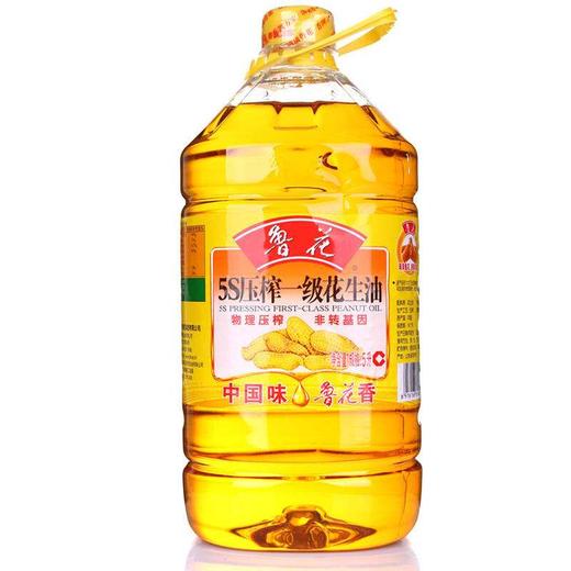 鲁花5S压榨一级花生油 商品图0