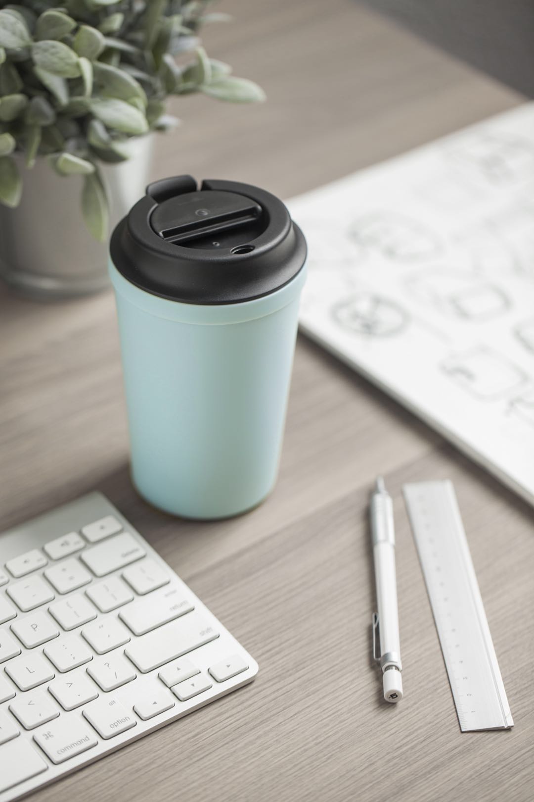 灵感咖啡不倒杯