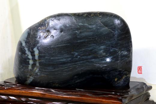 和田玉（青花）籽料原石--牛 80kg（价格面议） 商品图2