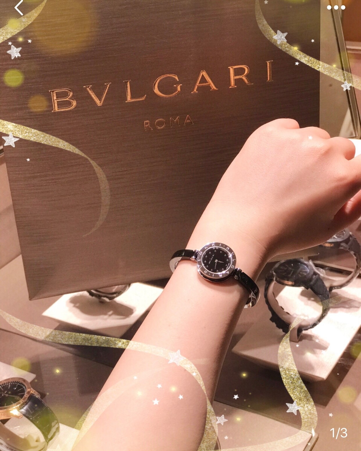 宝格丽bzero1系列气质女士手表