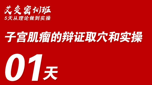 01子宫肌瘤的辩证取穴和实操 商品图0