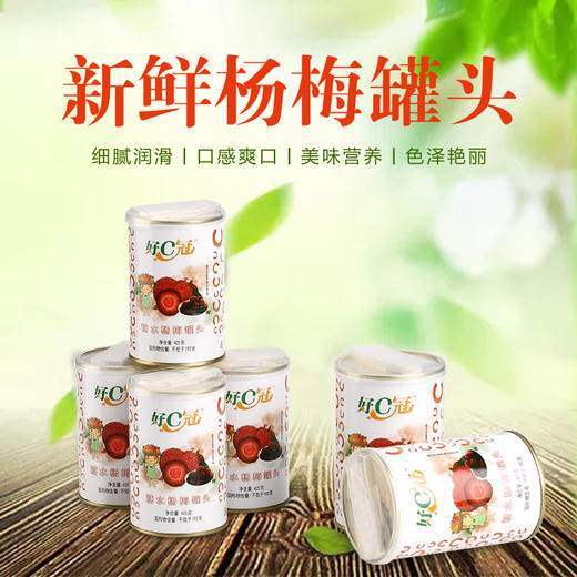 好C冠 杨梅罐头 425g/罐 商品图4