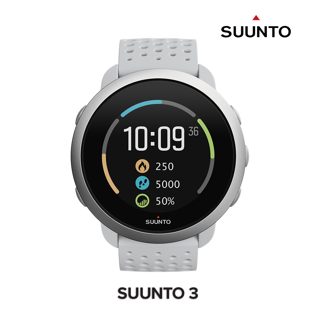 颂拓suunto芬兰进口suunto3运动健身心率智能时尚腕表