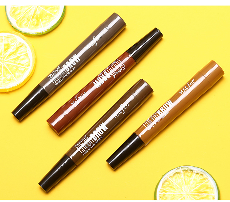 玛蔻菲自然绘色四叉头眉笔