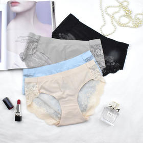 【45元5条，下单拍5】皇家丽美冰丝无痕女士内裤凉爽透气DK6722