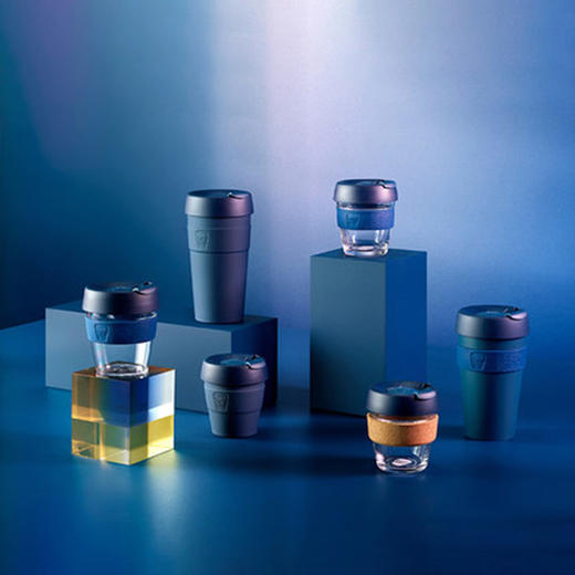 澳大利亚keepcup拼色彩环玻璃杯 商品图4