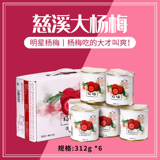 好C冠 杨梅罐头 425g/罐 商品图3