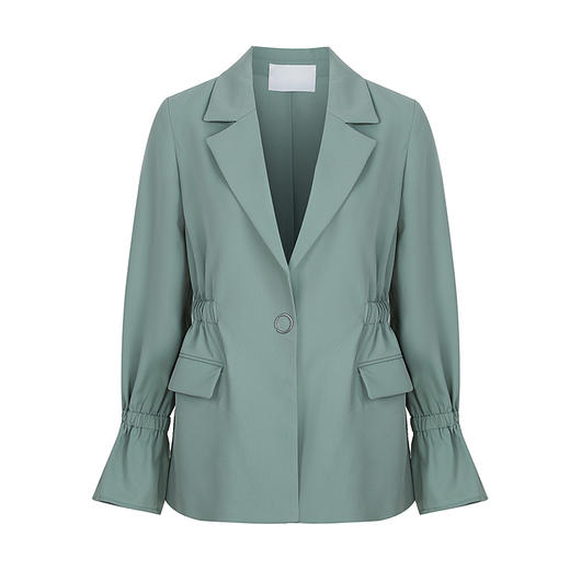 一粒扣双收腰飞袖西服 商品图1