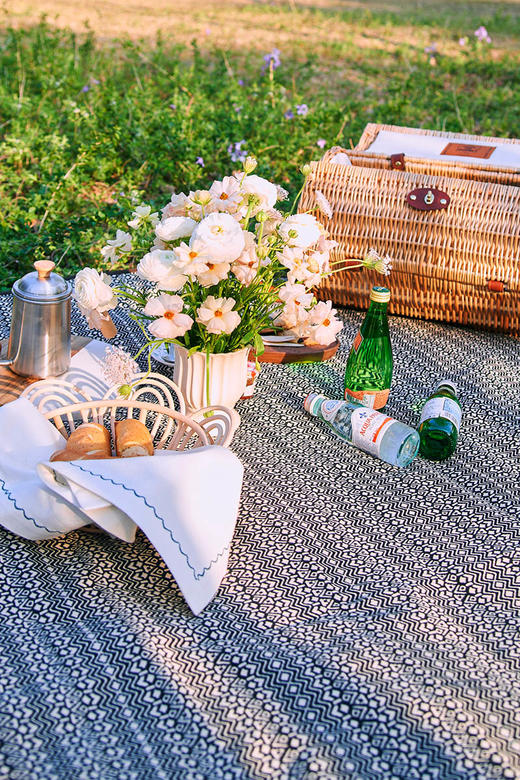 野餐垫户外地垫防潮垫经典几何图形野餐垫 商品图4