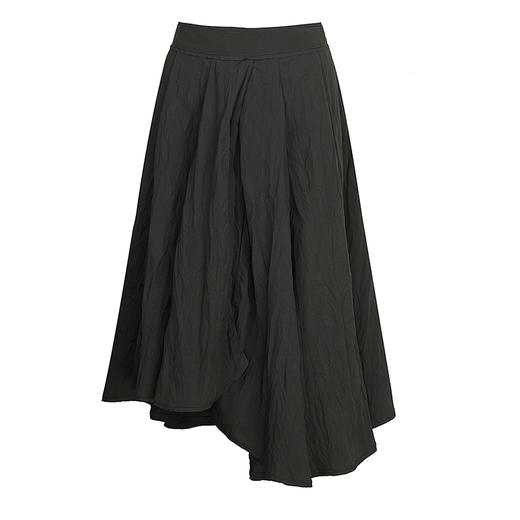 不对称褶皱半身裙 商品图1