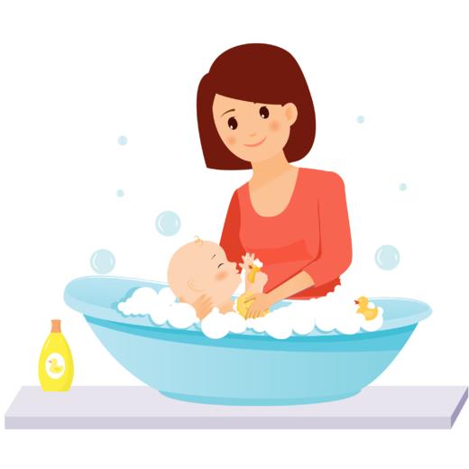 如何帮湿疹宝宝洗脸、洗澡？--频率与水温控制 商品图0