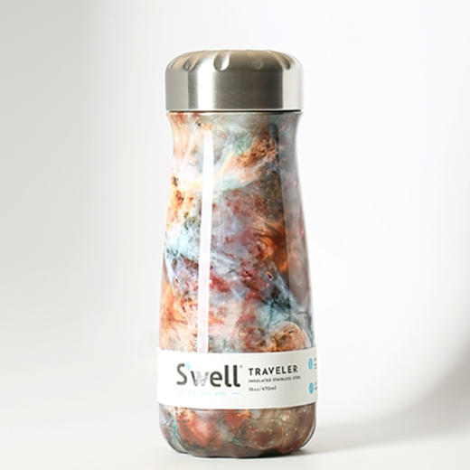 哈勃系列Traveler470ml不锈钢保温瓶-蔚蓝星系 商品图0