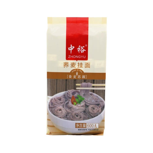 中裕荞麦挂面 600g袋装干面条 商品图0