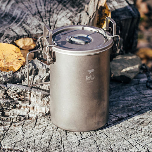 铠斯 纯钛煮饭器 不糊锅钛锅 钛煲 球釜煲 多功能饭锅户外锅 商品图3