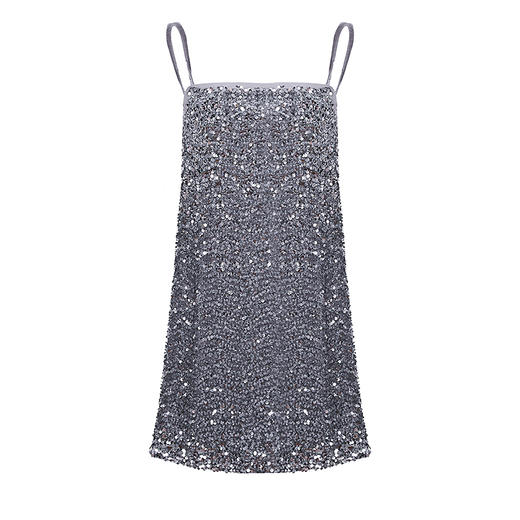 抹胸细吊带连衣裙 商品图1