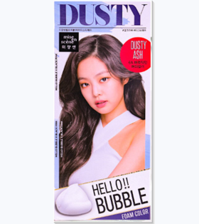 미쟝센 헬로버블컬러6A매력적인더스티애쉬