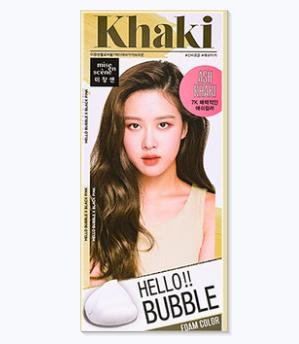 미쟝센 헬로버블컬러 7K/애쉬카키브라운 商品图0