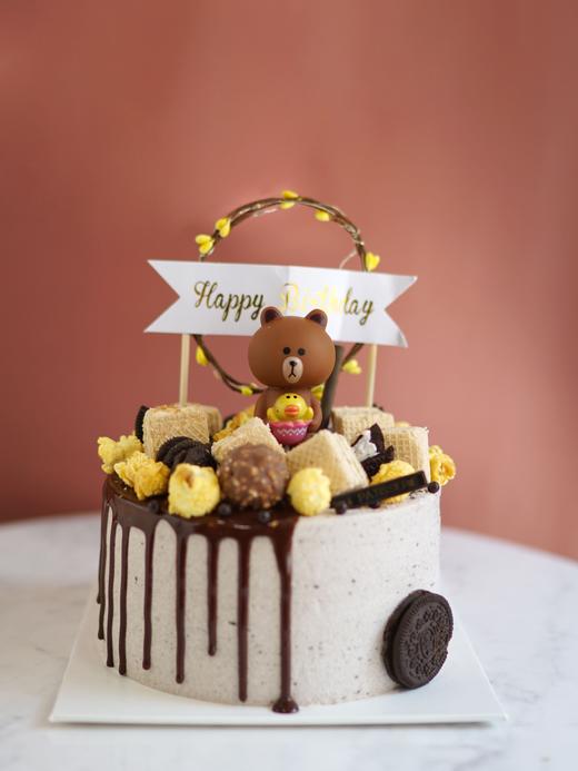 布朗熊（奥利奥咸奶油口味）（装饰随机） 商品图0