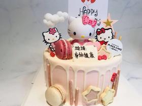 【Hello Kitty主题蛋糕】