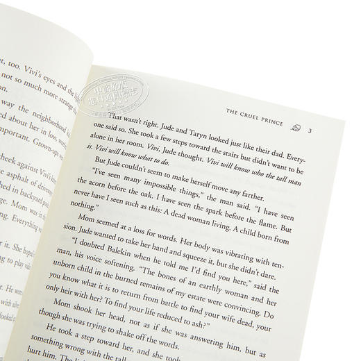 【中商原版】残酷的王子 英文原版 The Folk of the Air #1:The Cruel Prince 商品图3