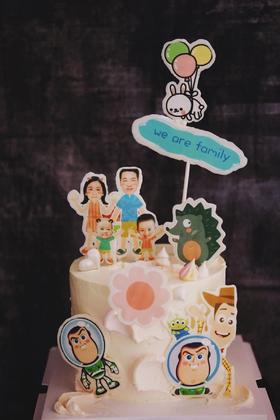 【3D立体相片主题蛋糕】(请至少提前4天预订)