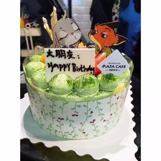 【宇治小山园抹茶蜜豆乳脂蛋糕】 商品图3