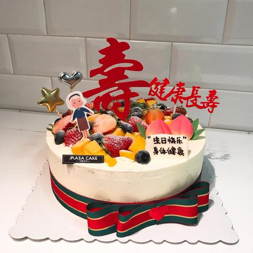 【寿主题蛋糕】(插牌装饰随机,如需指定款式请留言) 商品图3