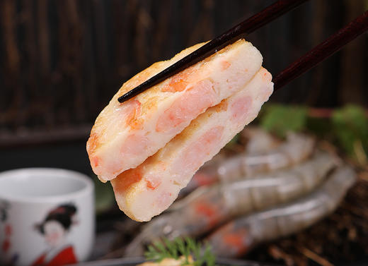 【健身低脂优选,出口日本】速冻鲜虾饼