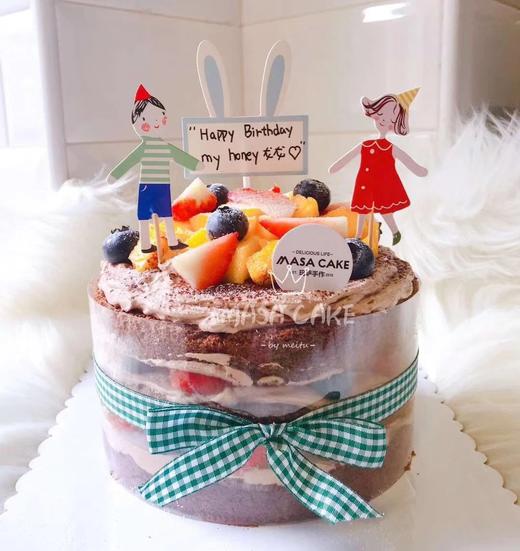 【香缇巧克力裸蛋糕】(插牌装饰随机) 商品图7