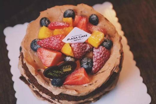 【香缇巧克力裸蛋糕】(插牌装饰随机) 商品图2