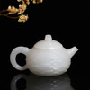 和田玉（白玉）籽料玉壶--竹编壶（宋鸣放）116.53g 商品缩略图1