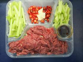 小炒黄牛肉（净菜）