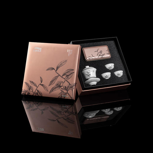 凤凰展翅礼盒玫瑰金 商品图1