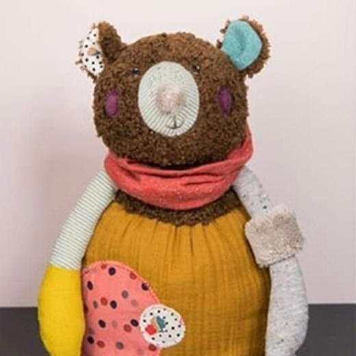 法国moulinroty茉兰若缇俏丽系列熊仔玩偶（ 90cm） 商品图0