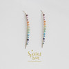 SpoiledBrat Jewelry彩虹一字耳环 商品缩略图0