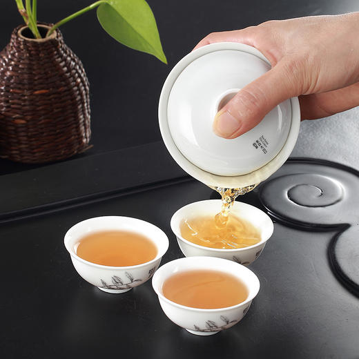 凤凰展翅茶米罐黑 商品图4