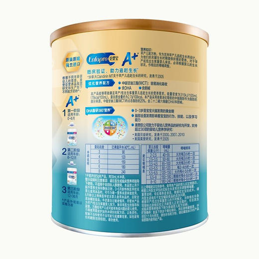 美赞臣安婴宝特殊医学用途婴儿配方粉早产/低出生体重婴儿配方400g罐装 商品图1