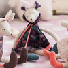 法国moulinroty茉兰若缇小时光系列迷小毛绒老鼠拉拉-花和点裙子(24 cm) 商品缩略图0