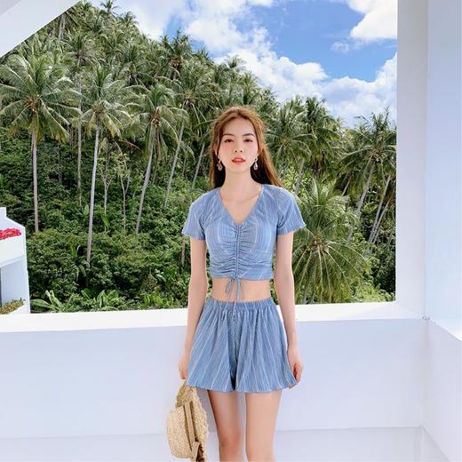 【秒杀品不退不换】皇家丽美可爱性感分体3件套泳装高腰遮肚显瘦游泳衣2938 商品图0