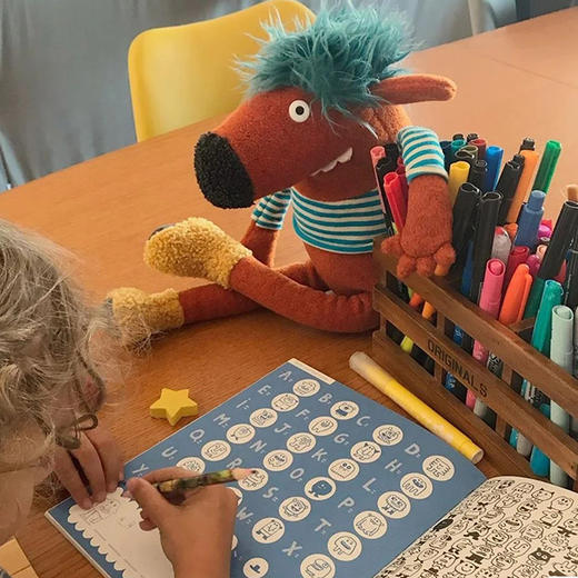 法国moulinroty茉兰若缇奇趣怪诞系列棕色坐骑PiDou 商品图0