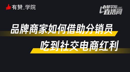 品牌商家如何借助分销员吃到社交电商红利 商品图0
