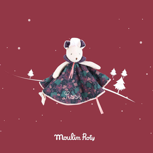 法国moulinroty茉兰若缇小时光系列婴儿安抚巾 商品图1