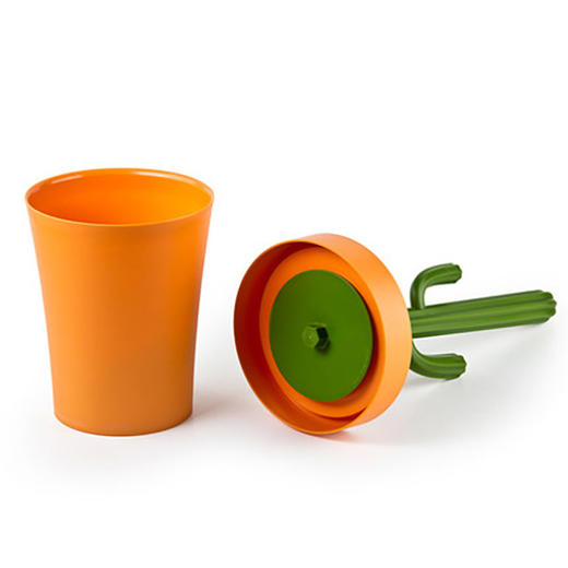 泰国Qualy进口创意可压缩仙人掌垃圾桶 商品图3